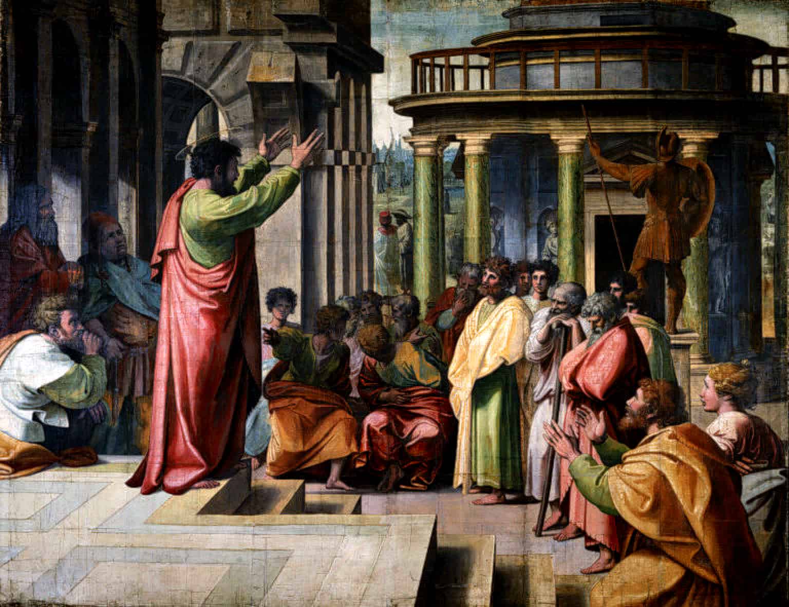 Raphael,_St_Paul_Preaching_in_Athens_(1515) Raphael,_St_Paul_Preaching_in_Athens_(1515)